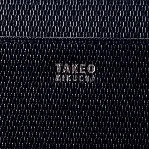 Bags | Takeo Kikuchi Black Mesh Zip Long Wallet | Poshmark